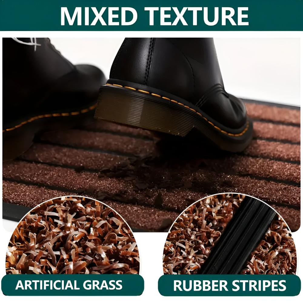 Stripe Master Door Mat – Absorbent Non-Slip Striped Entryway Mat