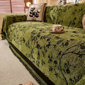 Ormel Elegant Chenille Sofa Cover – Soft Woven Couch Slipcover