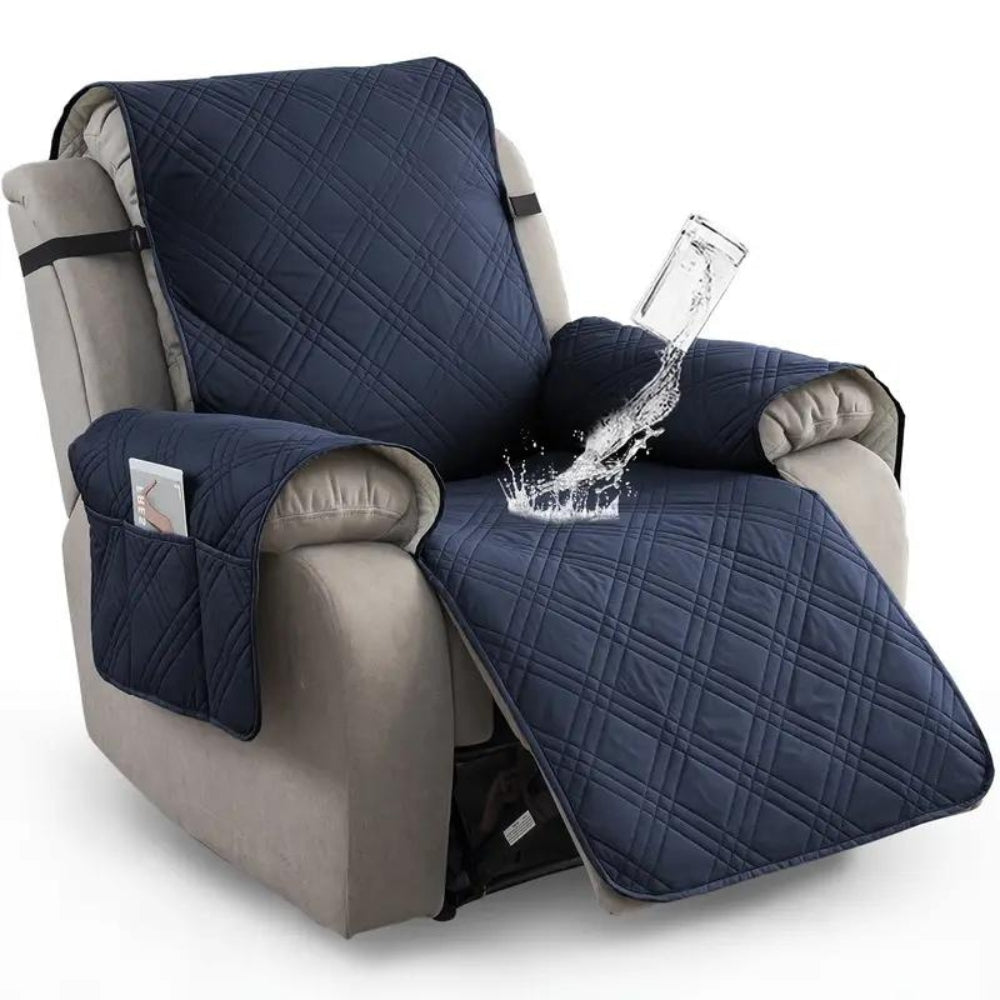 Premium Waterproof Recliner Cover – Non-Slip Washable Chair Slipcover