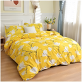 Yellow Blossom Duvet Cover Set (3 Pcs) – Floral Soft Bedding