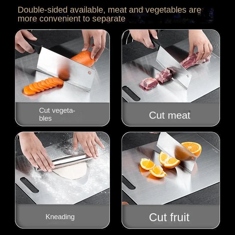 TITANCLEAN Stainless Steel Cutting Board – Hygienic Prep Surface