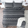 Avenzo Modern Boho Duvet Cover Set – Stylish Geometric Bedding