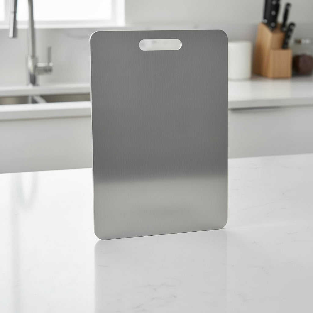 TITANCLEAN Stainless Steel Cutting Board – Hygienic Prep Surface