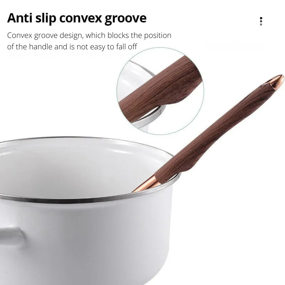 Luxe Silicone Cooking Utensils – 10-Piece Non-Stick Kitchen Tool Set