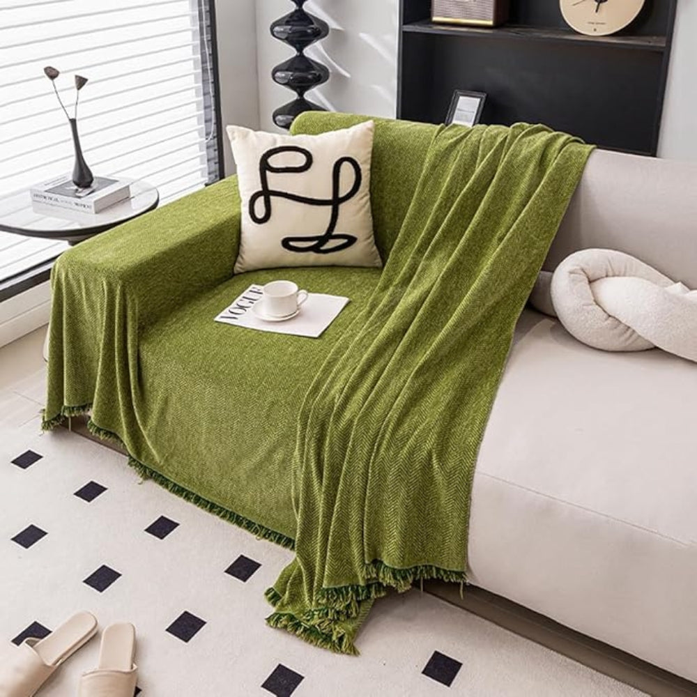Minimalist Sofa Cover – Simple Stretch Non-Slip Couch Slipcover