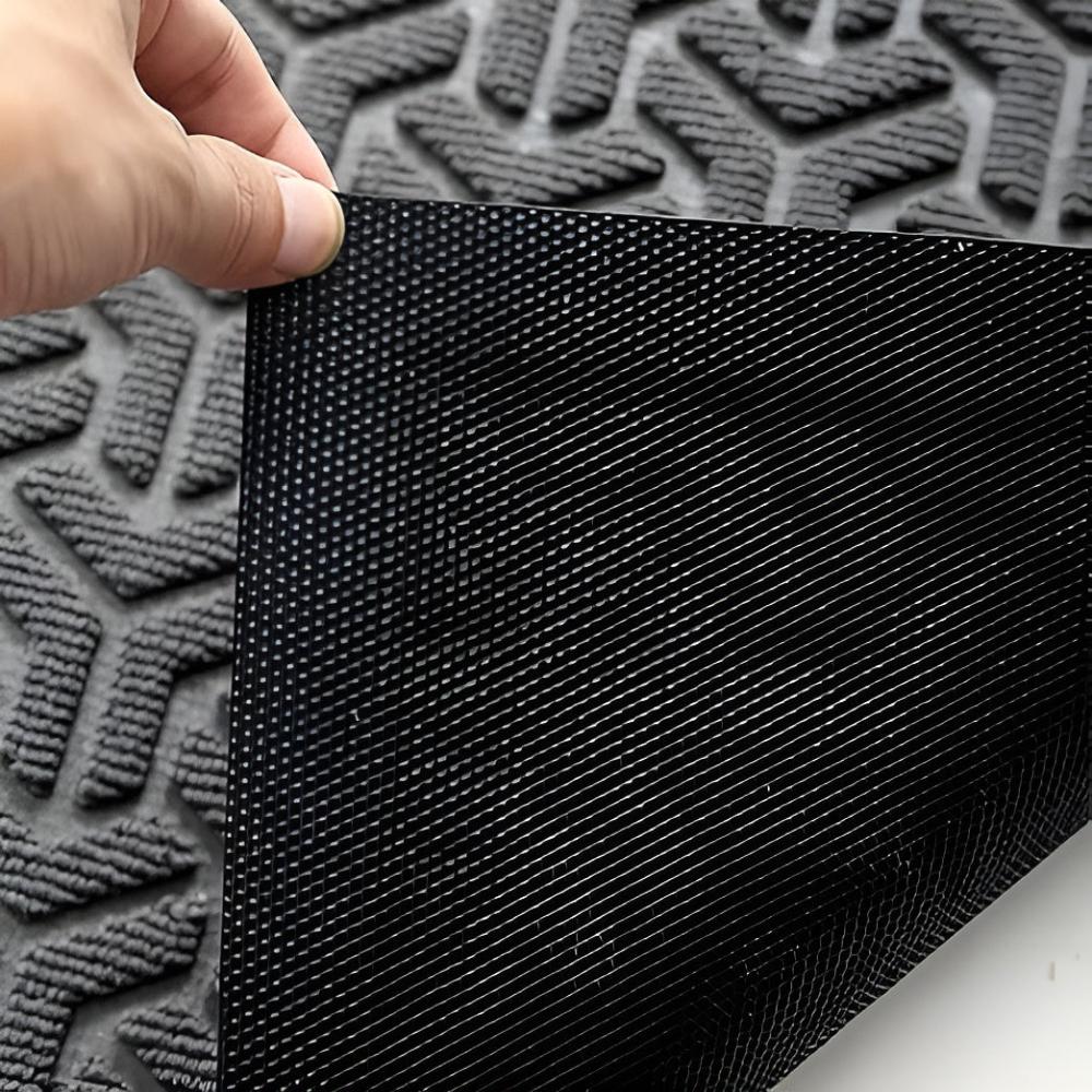 Geometric Entryway Door Mat – Absorbent Non-Slip Welcome Mat