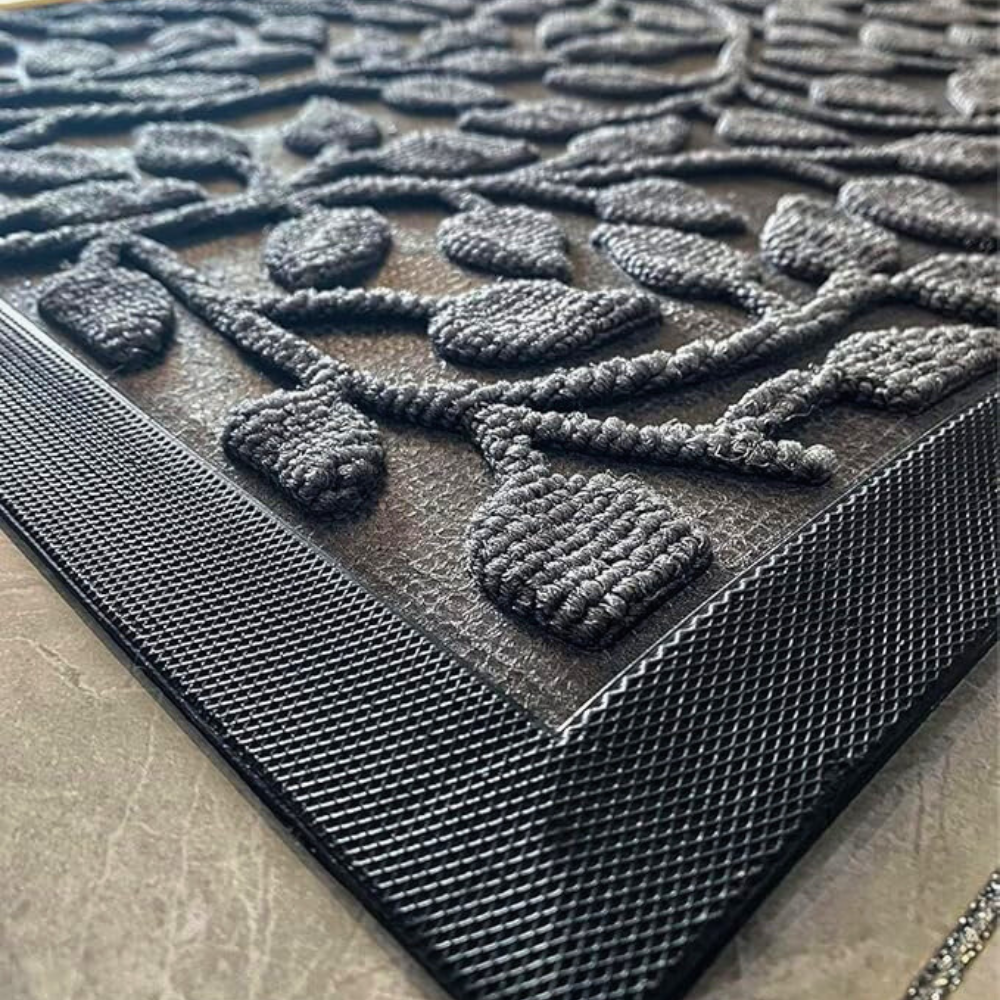 Olive Grove Elegance Door Mat – Absorbent Non-Slip Entryway Mat