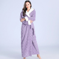 Plush Long Hooded Robe – Ultra-Soft Full-Length Bathrobe