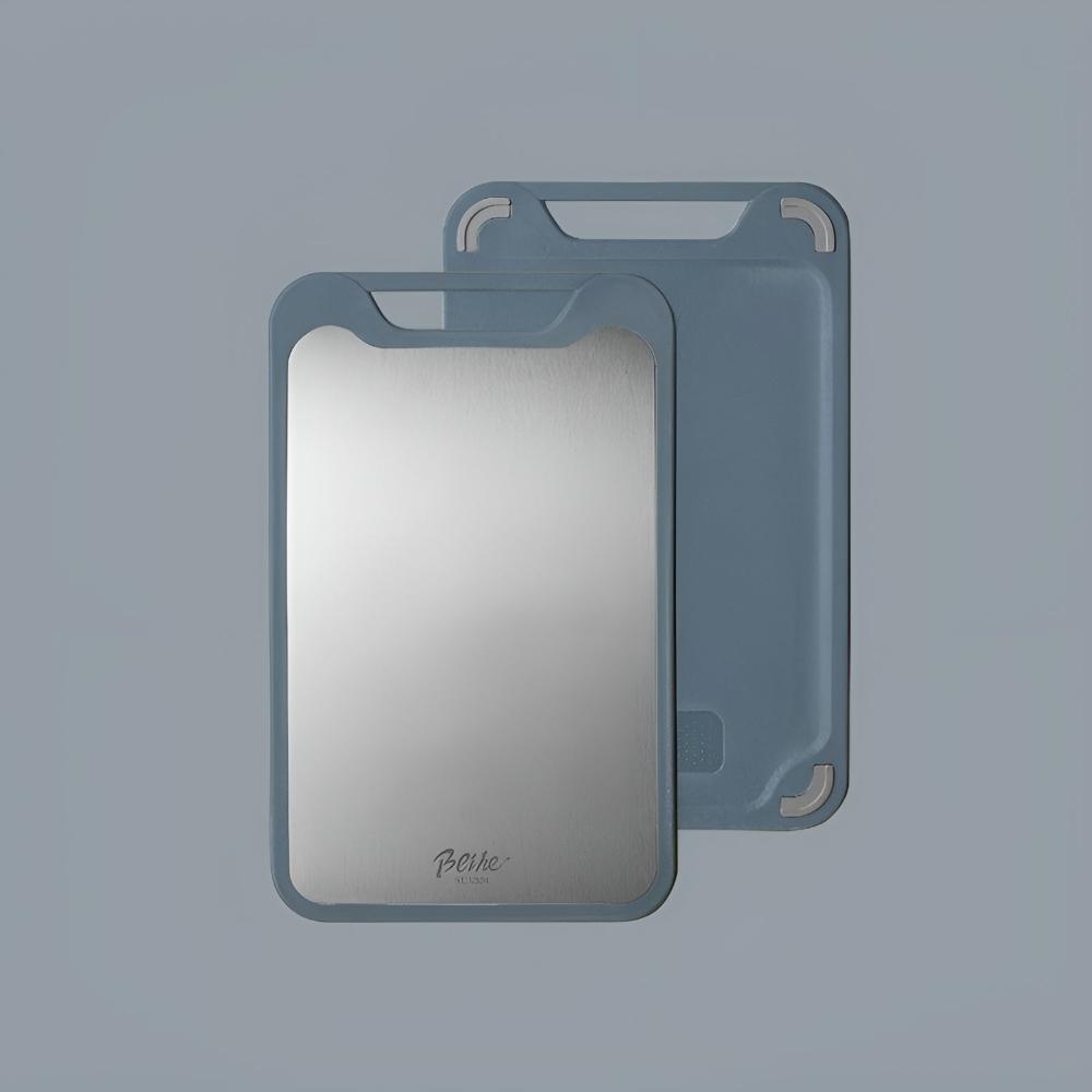 Double-Sided Stainless Steel Chopping Board – Hygienic Prep Board