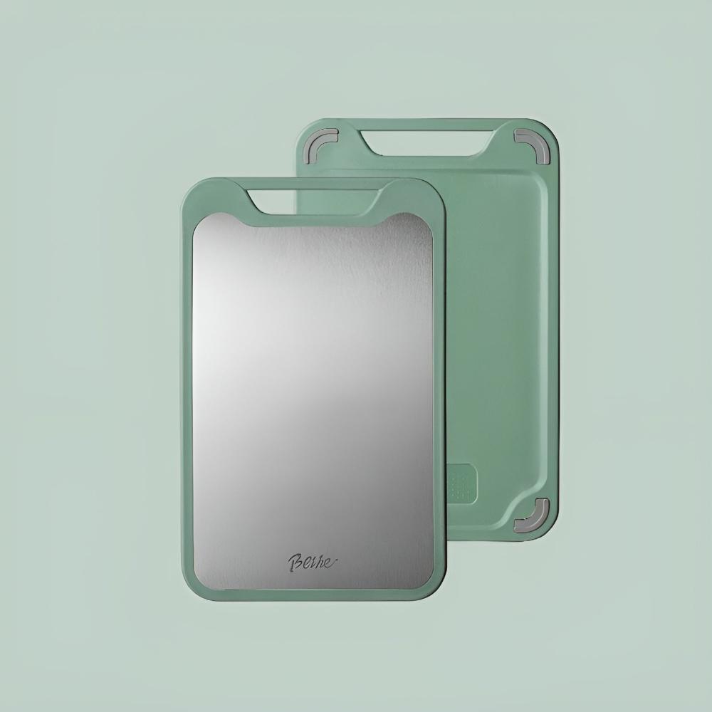 Double-Sided Stainless Steel Chopping Board – Hygienic Prep Board