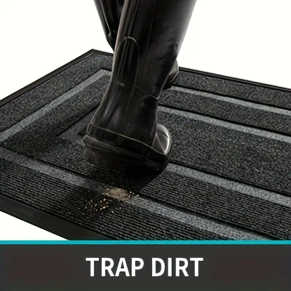 Homestead Dirt Trapper Entry Mat – Absorbent Non-Slip Door Mat