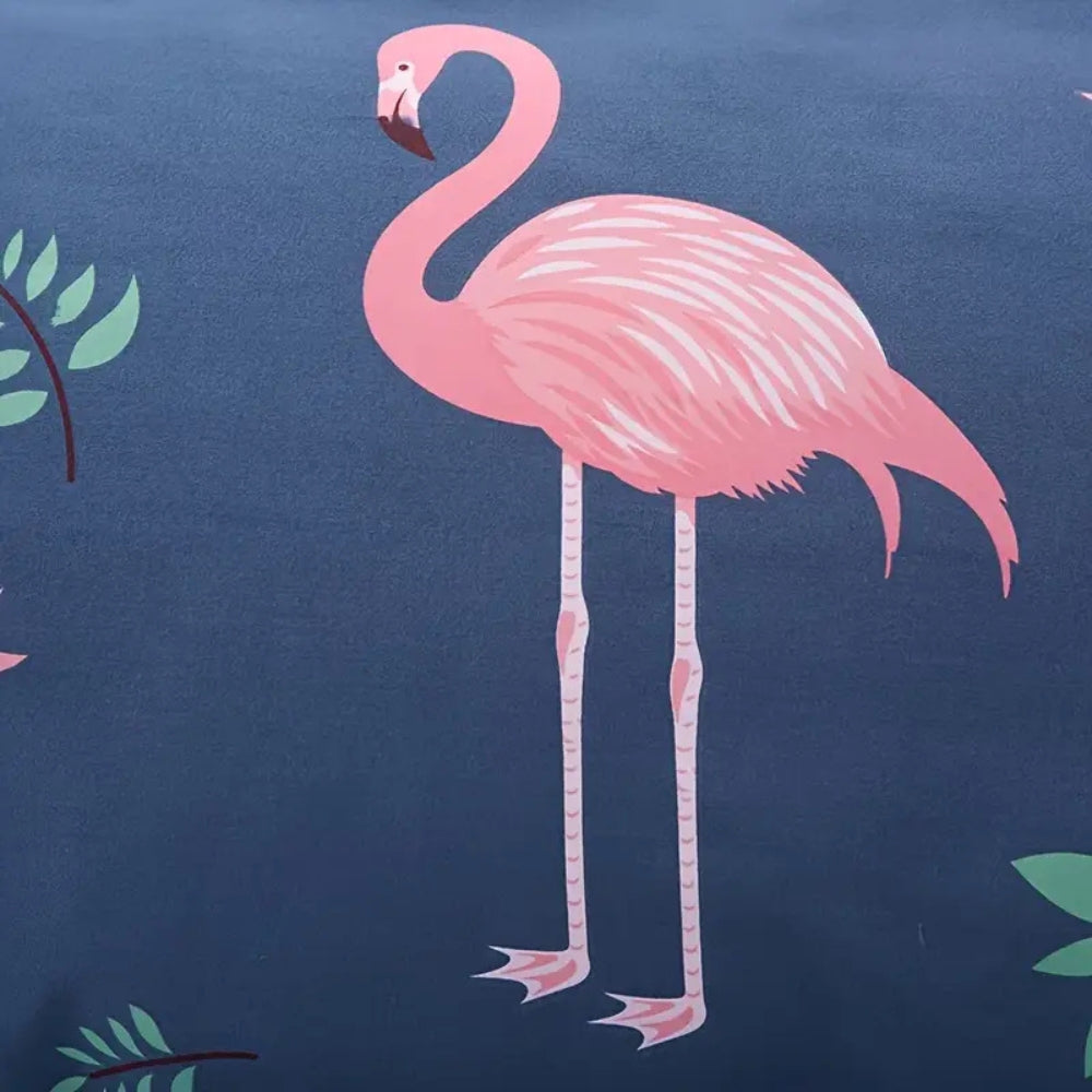 Flamingo Oasis Duvet Cover Set (3 Pcs) – Tropical Soft Bedding