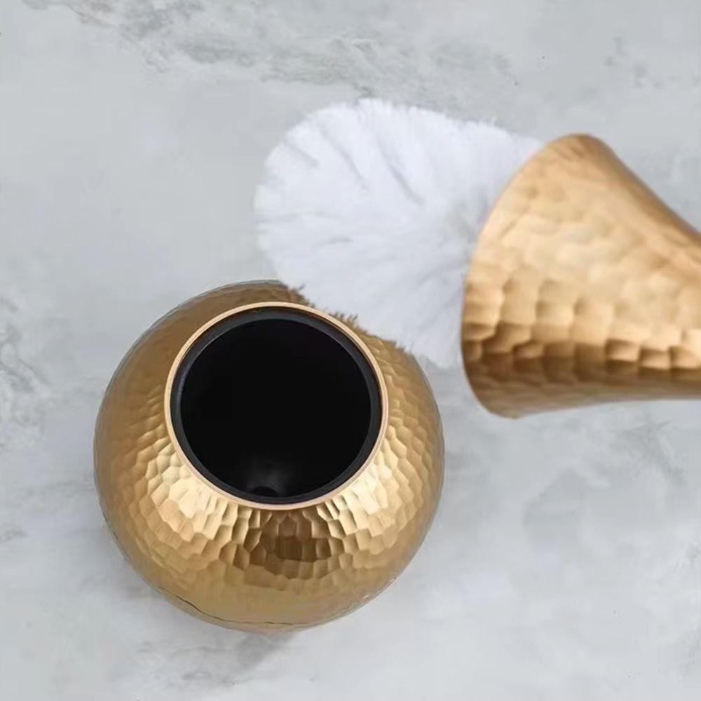 Imperial Gleam Toilet Brush – Elegant Hygienic Brush with Holder