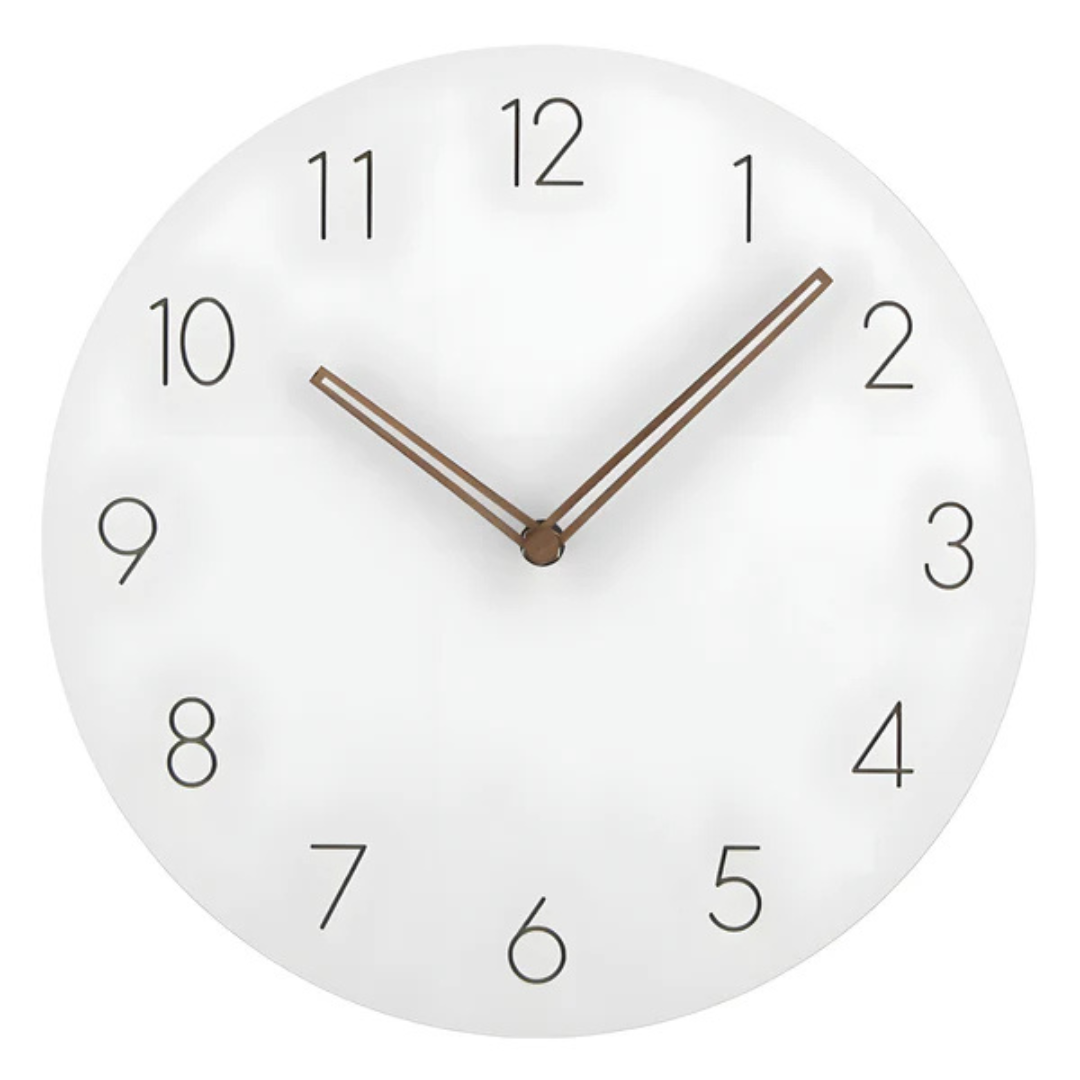 Nork Minimalist Wall Clock – Contemporary Wood-Design Silent Clock