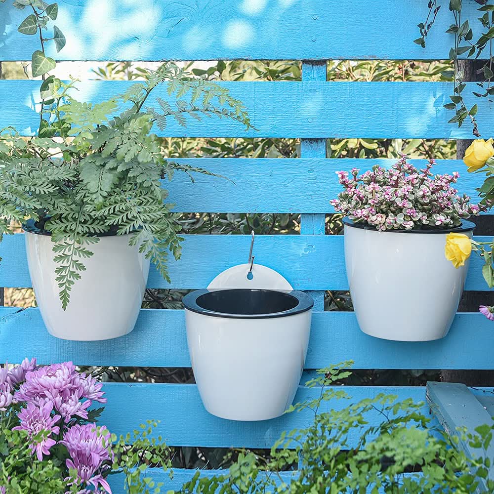 Plantiva Vertical Self-Watering Planter – Modern Stackable Plant Pot