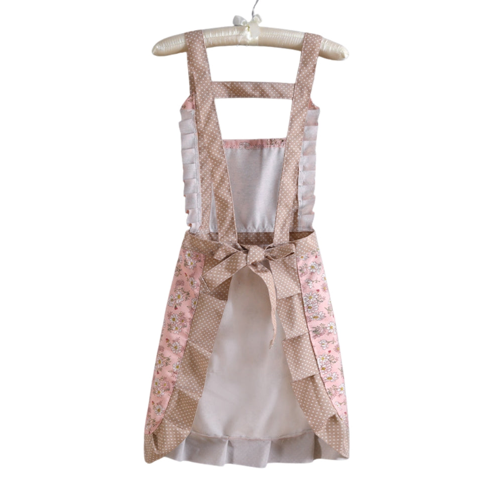 Sweet Flora Kitchen Apron – Floral Cooking & Baking Apron with Pockets