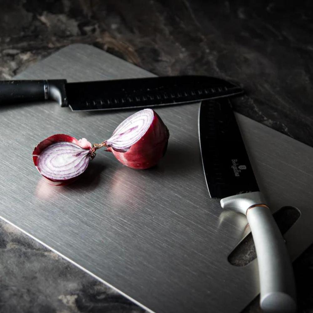 Premium Stainless Steel Chopping Board – Hygienic Durable Prep Board
