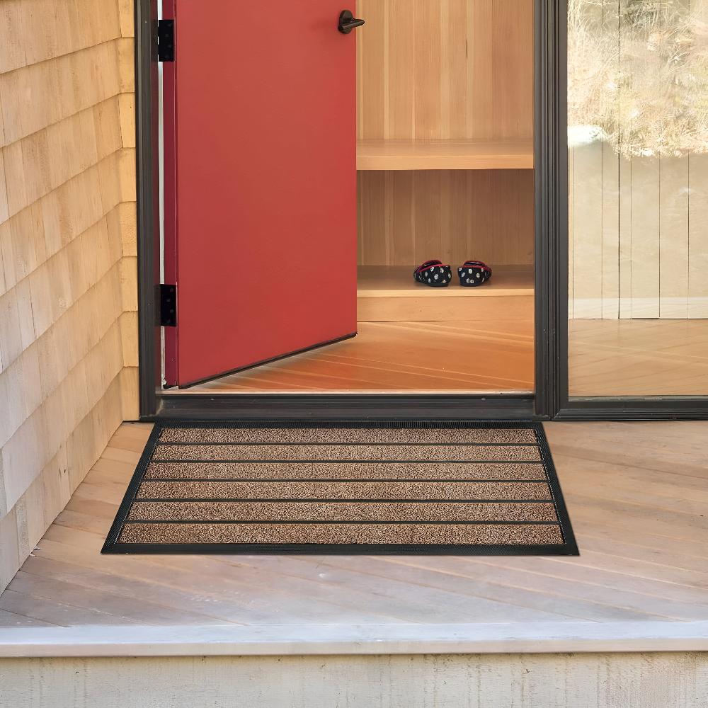 Stripe Master Door Mat – Absorbent Non-Slip Striped Entryway Mat