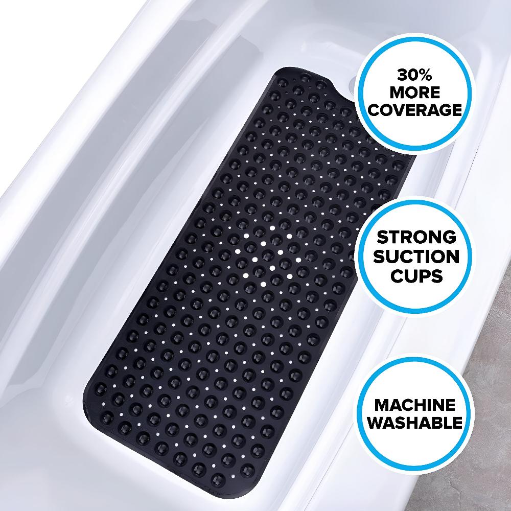 Max Grip Bathtub Mat – Non-Slip Easy-Clean Tub & Shower Mat