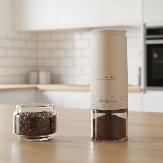 GrindPro Electric Coffee Grinder – 38 Settings with USB-C Charging