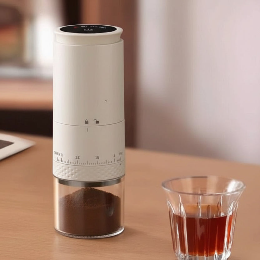 GrindPro Electric Coffee Grinder – 38 Settings with USB-C Charging
