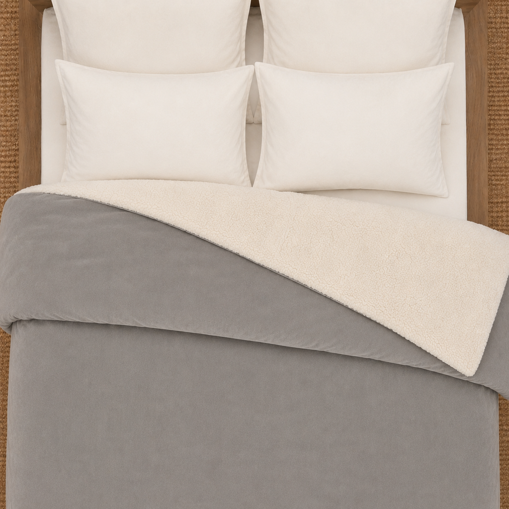 Flauschige Kuscheldecke 180x200cm – Warme, weiche und gemütliche Wohndecke für Sofa und Bett