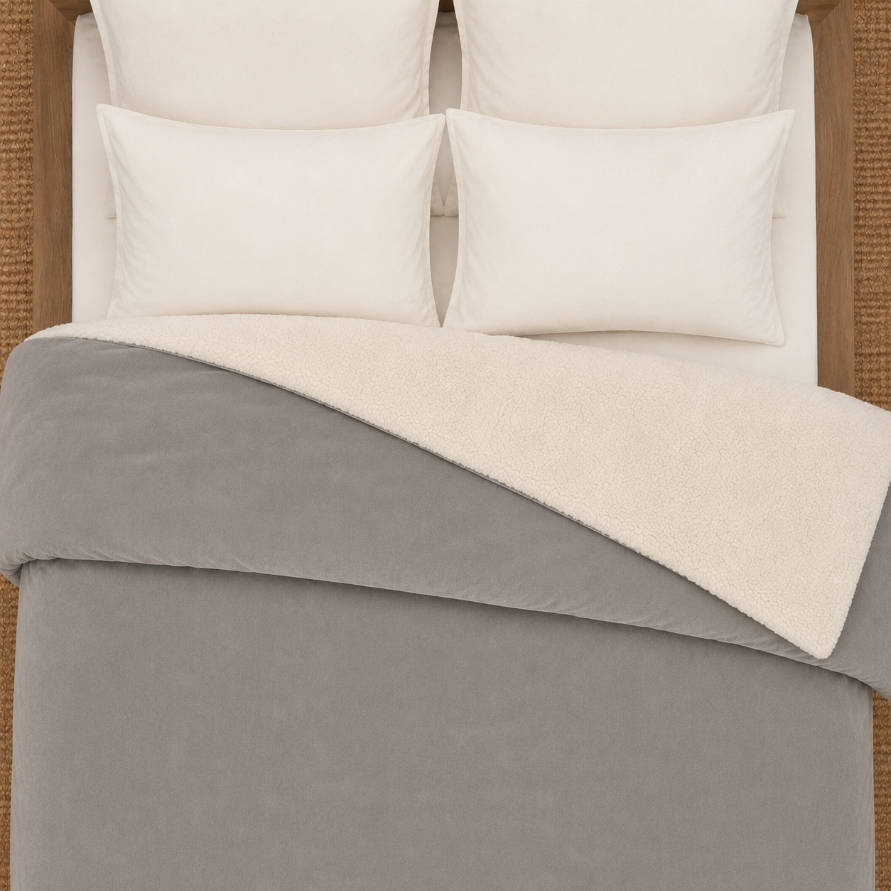 Flauschige Kuscheldecke 180x200cm – Warme, weiche und gemütliche Wohndecke für Sofa und Bett