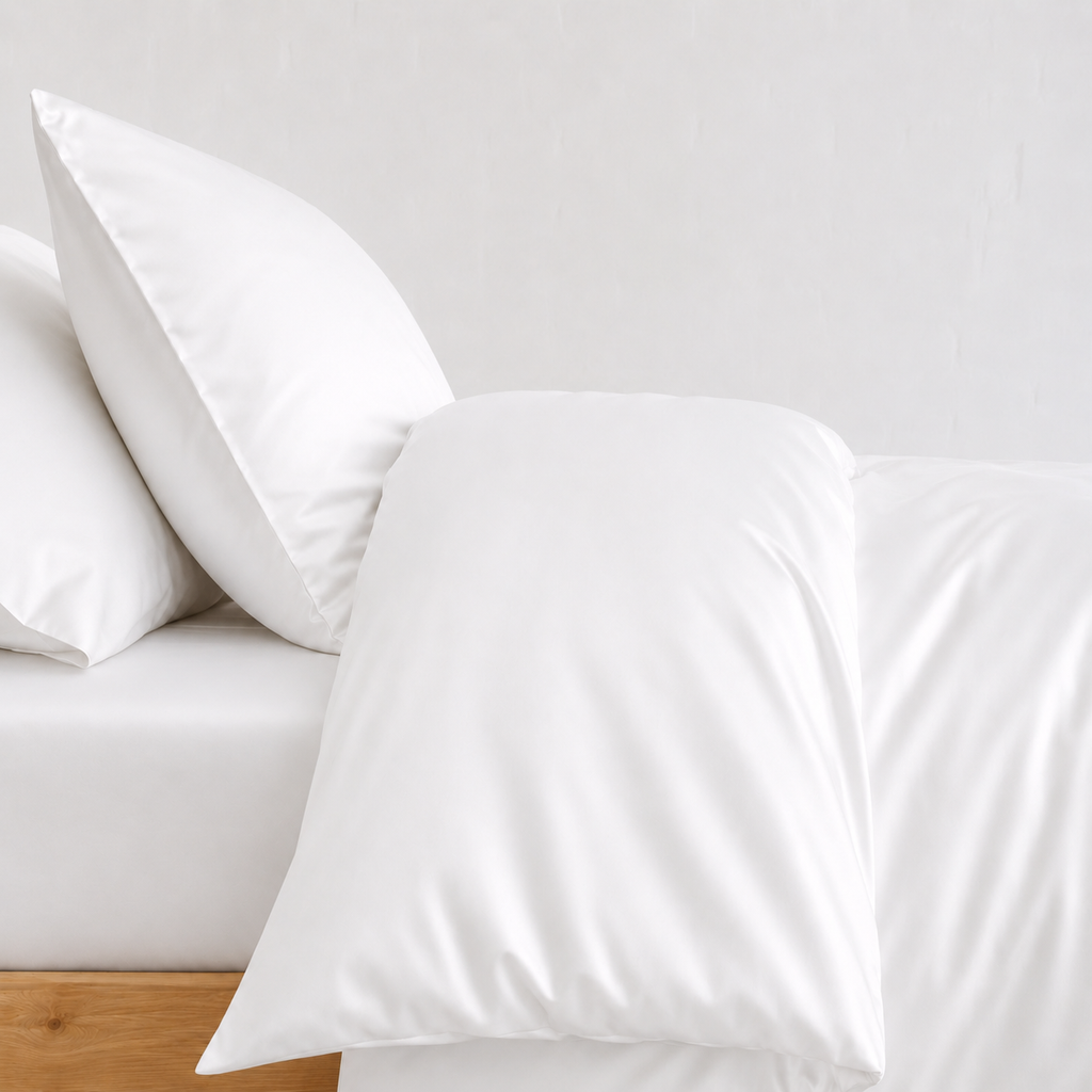 Weiße Luxus Bettwäsche 200x200 cm – Eleganz und Komfort für erholsame Nächte