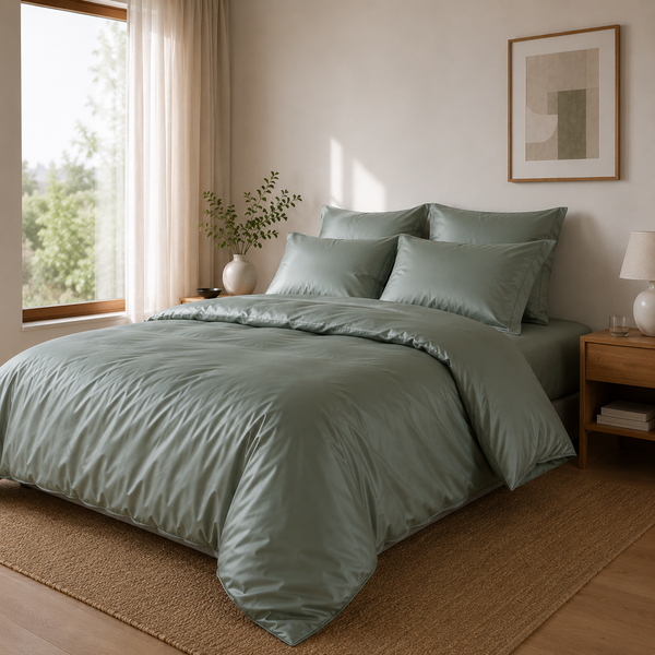 Die Bettwäsche von Warmwoll verbindet moderne Ästhetik mit wohnlicher Gemütlichkeit. Klare Linien, hochwertige Materialien und sorgfältige Verarbeitung schaffen eine harmonische Atmosphäre in jedem Schlafzimmer. Perfekt für alle, die Wert auf Komfort und zeitlose Eleganz legen.