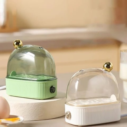 BOILEASY Electric Egg Cooker & Poacher – 3 Adjustable Heat Settings