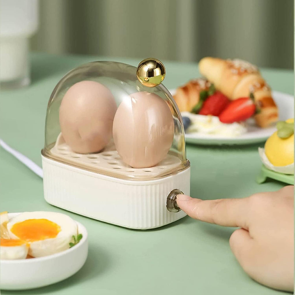 BOILEASY Electric Egg Cooker & Poacher – 3 Adjustable Heat Settings
