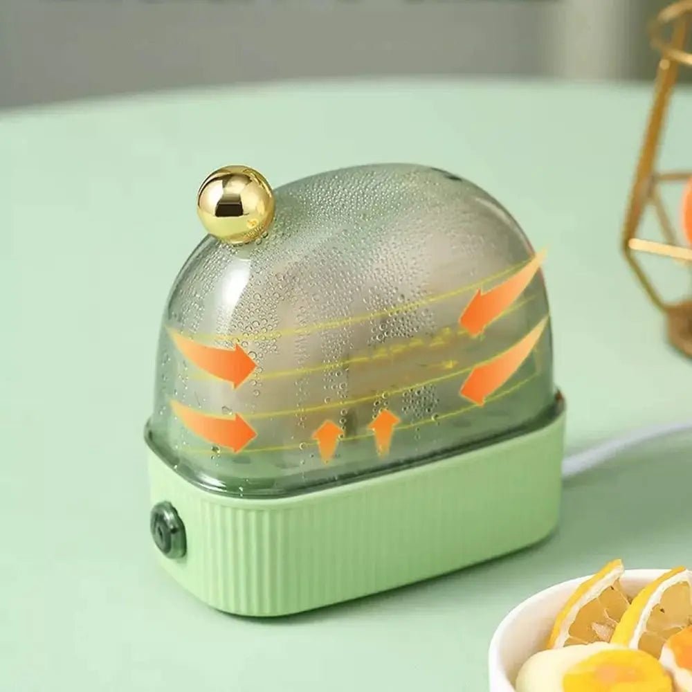 BOILEASY Electric Egg Cooker & Poacher – 3 Adjustable Heat Settings