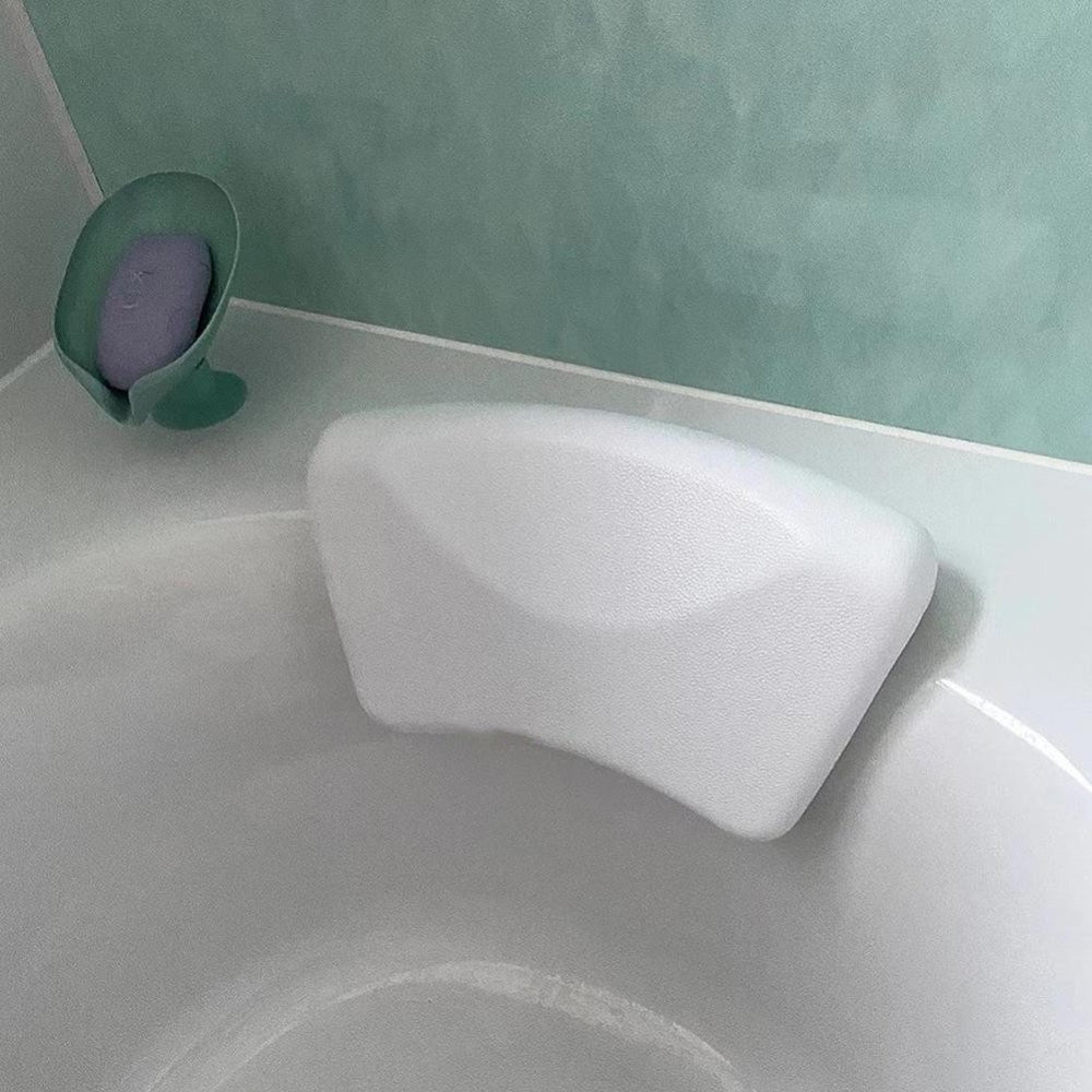 Aqua Cradle Bathtub Pillow – Cushioned Non-Slip Bath Headrest