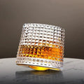 SPINSPIRIT Rotating Whiskey Glasses – Spinning Tumblers for Spirits