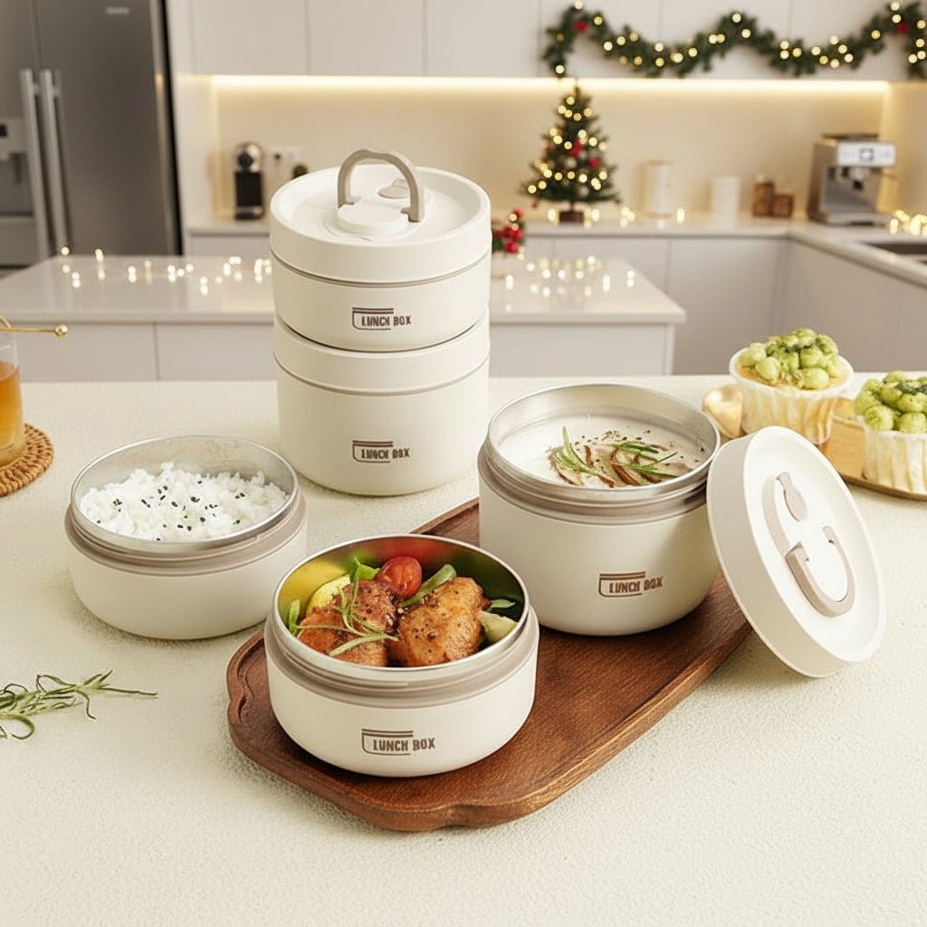 HEATLOX Insulated Lunch Box – Double-Wall Thermal Food Container