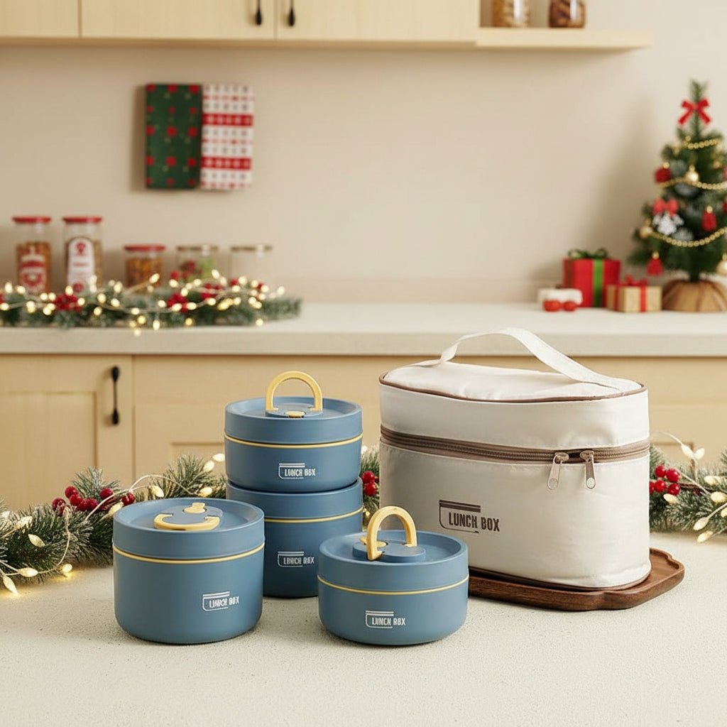 HEATLOX Insulated Lunch Box – Double-Wall Thermal Food Container