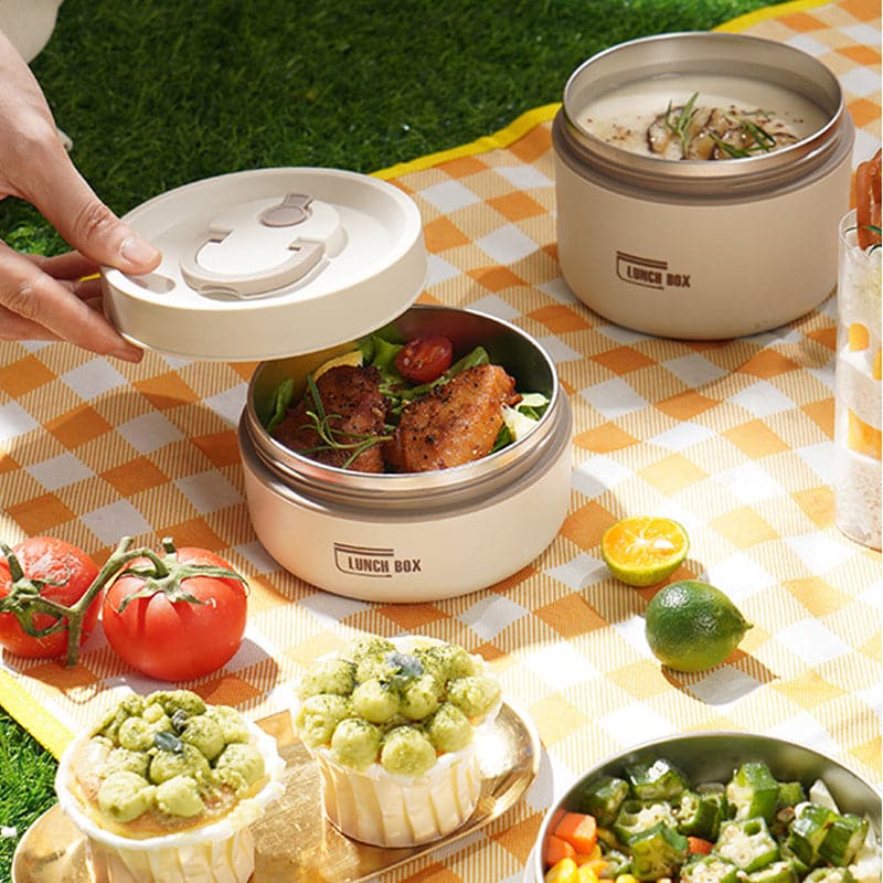 HEATLOX Insulated Lunch Box – Double-Wall Thermal Food Container