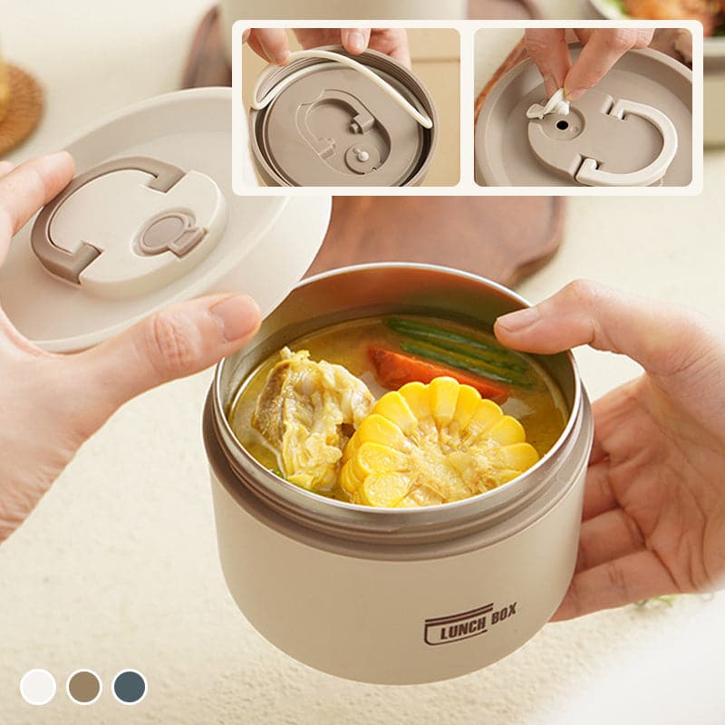 HEATLOX Insulated Lunch Box – Double-Wall Thermal Food Container