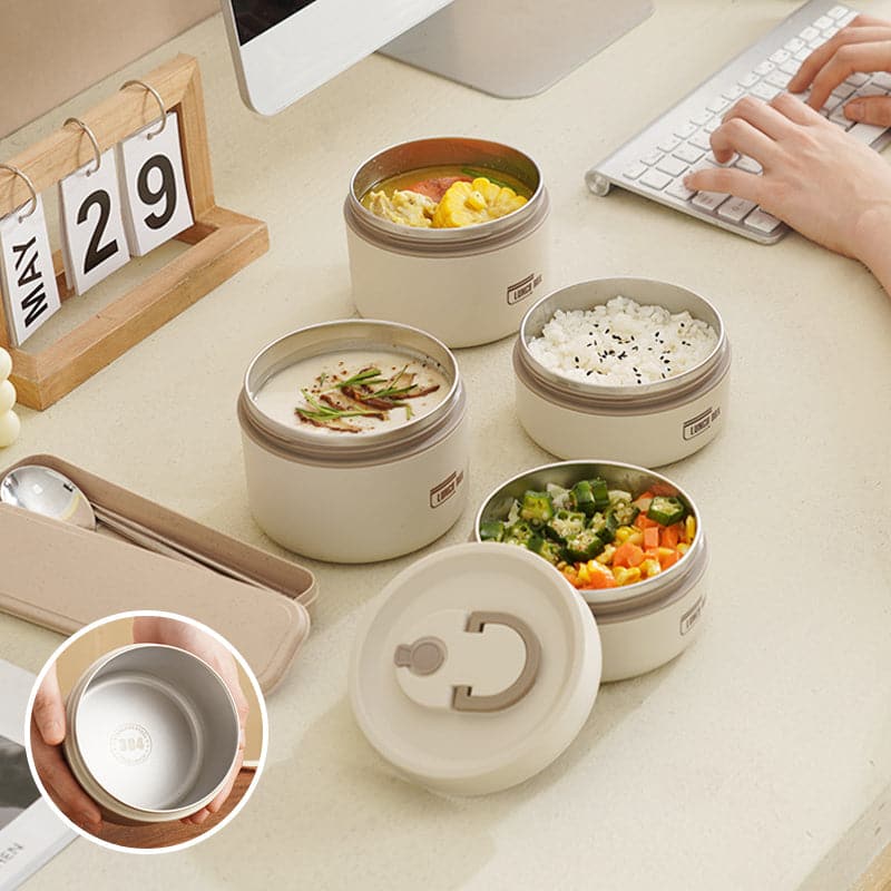 HEATLOX Insulated Lunch Box – Double-Wall Thermal Food Container