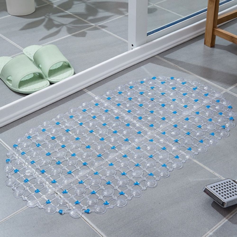 Velvra Non-Slip Shower Mat – Clear Antibacterial Tub & Shower Mat