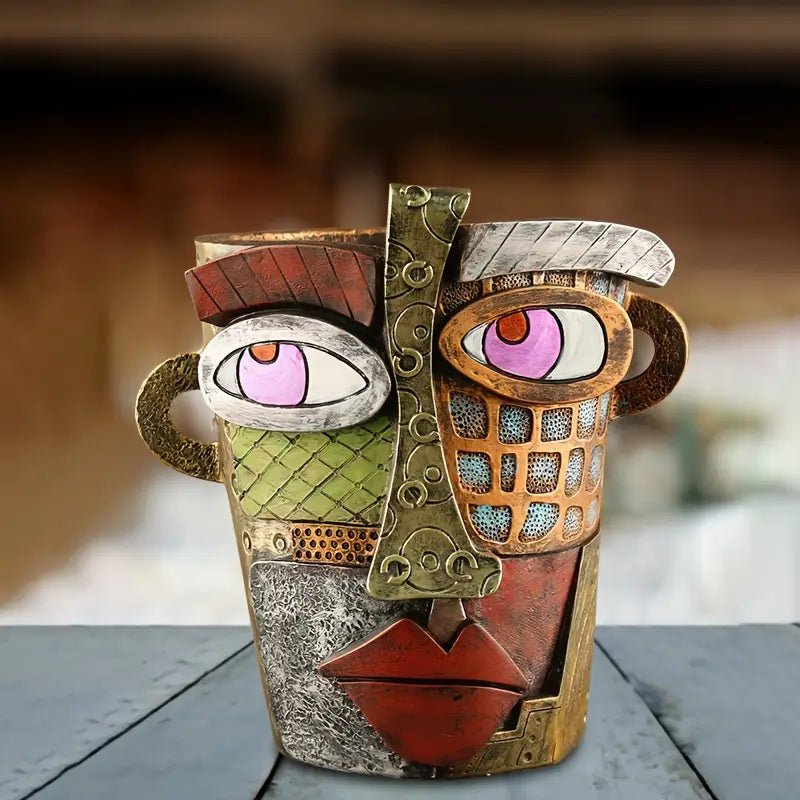BOTANIKA Artistic Picasso Plant Pot – Indoor & Outdoor Planter