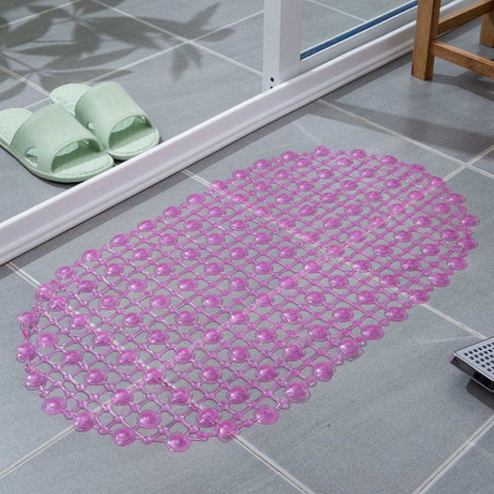 Velvra Non-Slip Shower Mat – Clear Antibacterial Tub & Shower Mat