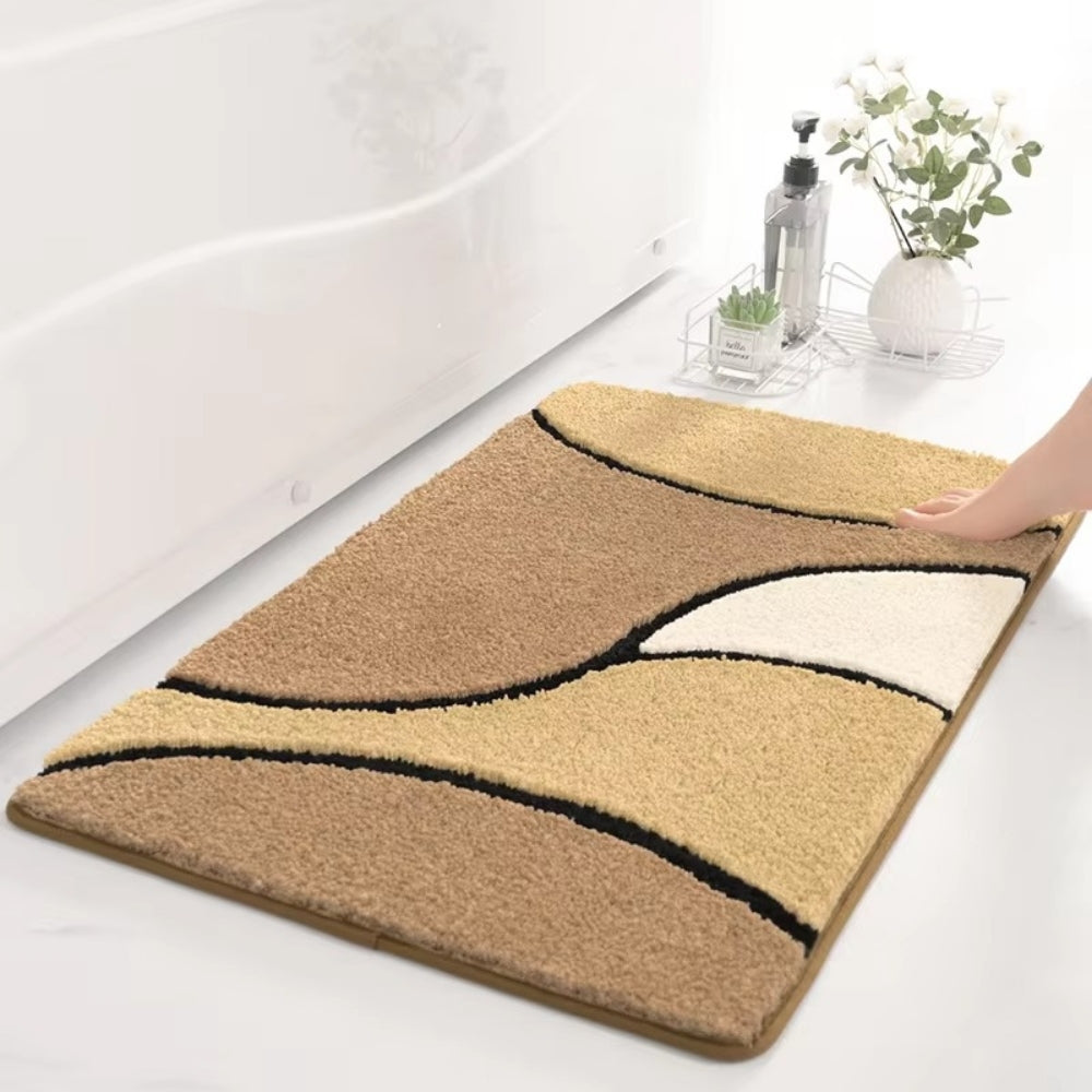Luxury Plush Bathroom Mat – Ultra-Absorbent Non-Slip Soft Bath Rug