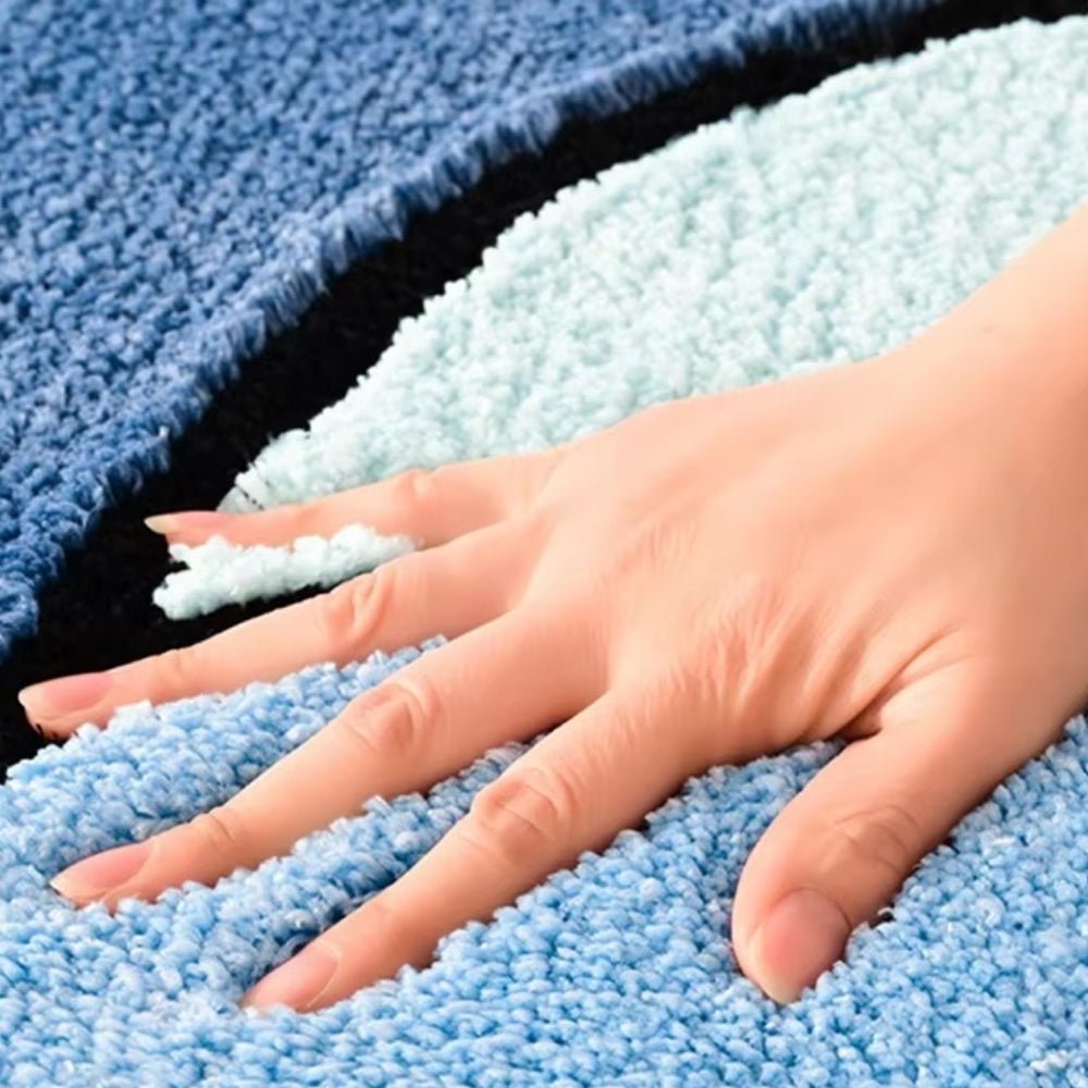 Luxury Plush Bathroom Mat – Ultra-Absorbent Non-Slip Soft Bath Rug