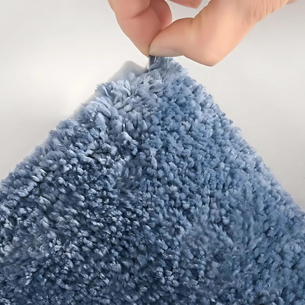 Luxury Plush Bathroom Mat – Ultra-Absorbent Non-Slip Soft Bath Rug