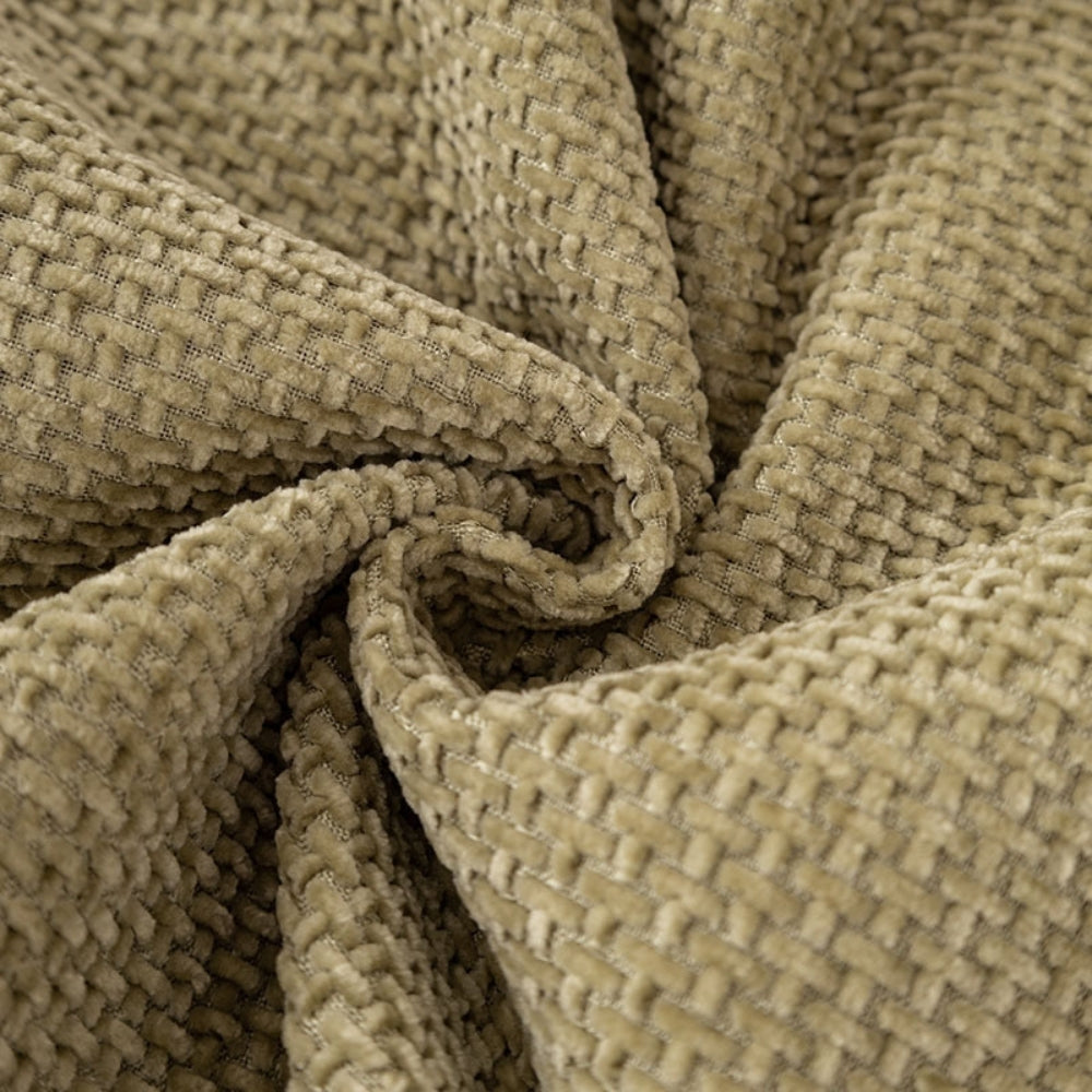 Luxury Chenille Tassel Sofa Cover – Woven-Texture Non-Slip Couch Slipcover