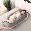 U-Shaped Pregnancy Pillow – Full-Body Maternity Support Cushion