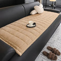 Metro Line Quilted Couch Cover Mat – Non-Slip Sofa Protector Throw
