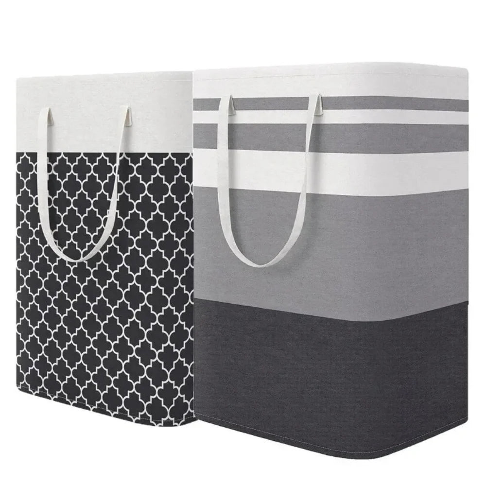 Lauva 75L Waterproof Laundry Basket | Foldable Fabric Hamper with Handles