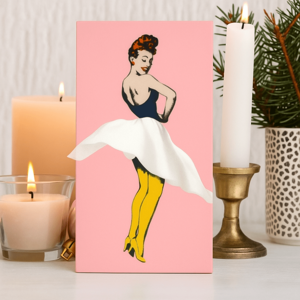 FLITTERROCK Flying-Skirt Tissue Box – Playful Decorative Tissue Holder